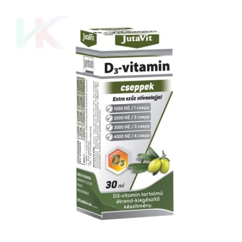 JutaVit D3-vitamin cseppek 30ml