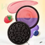 Oreo Keksz Áfonya és Málna Gyümölcsös Íz 97g