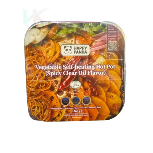 Happy Panda önmelegítő zöldséges hotpot – csípős olajos íz 182 g