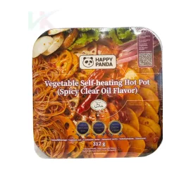   Happy Panda önmelegítő zöldséges hotpot csípős olajos ízesítéssel 312 g