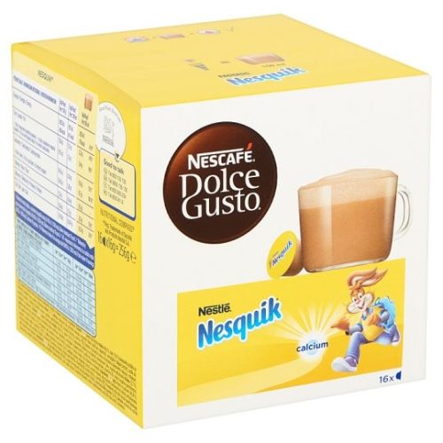 Nescafé Dolce Gusto Nesquik tejpor és kakaó alapú italpor vitaminokkal, ásványi anyaggal 16 db 256 g