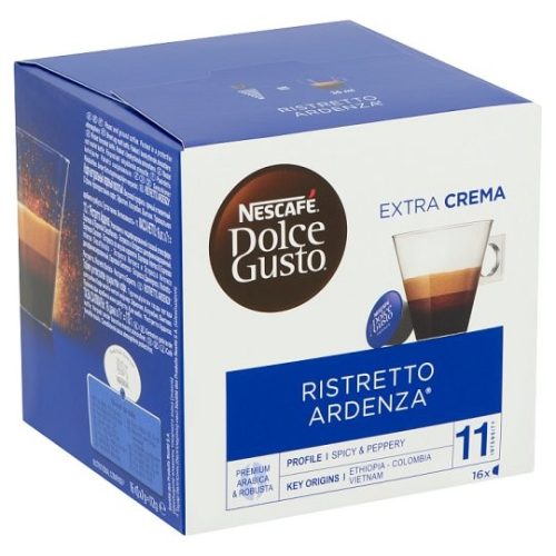 Nescafé Dolce Gusto Ristretto Ardenza Extra Crema őrölt pörkölt kávé 16 db 112 g