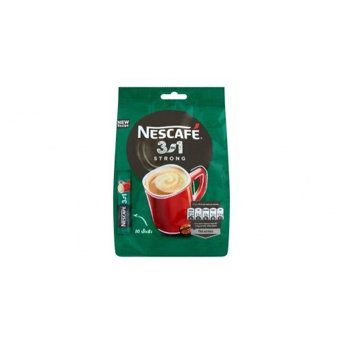 Nescafé 3in1 Strong azonnal oldódó kávéspecialitás 10 db 170 g