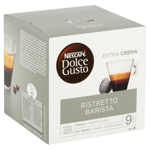 Nescafé Dolce Gusto Ristretto Barista őrölt pörkölt kávé 16 db 112 g