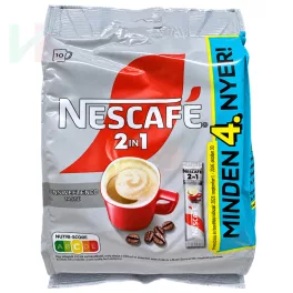   NESCAFÉ 2in1 Unsweetened instant kávéital 10×8 g – 80 g