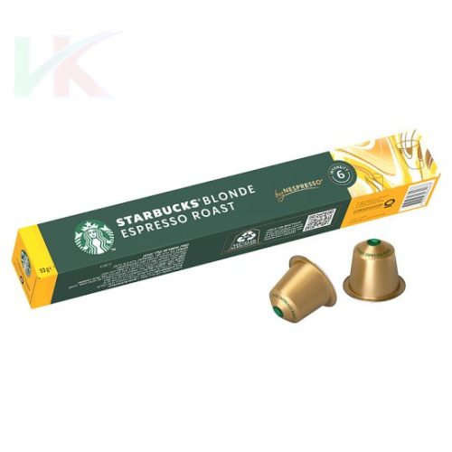 Clubcard ár Starbucks by Nespresso Blonde Espresso őrölt pörkölt kávé 10 kapszula 53 g