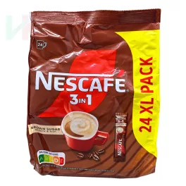   NESCAFÉ 3in1 Brown Sugar instant kávéital 24×16,5 g – 396 g