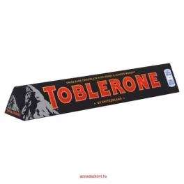 Toblerone étcsokoládé mézzel és mandulával 100 g