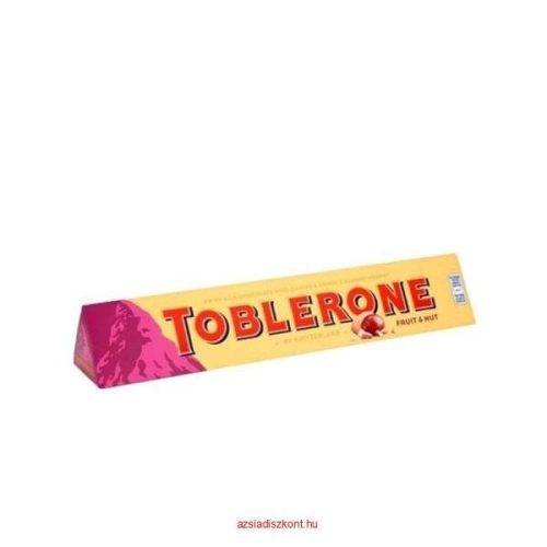 Toblerone tejcsokoládé mézzel, mandulával és mazsolával 100 g (2023.11.04)