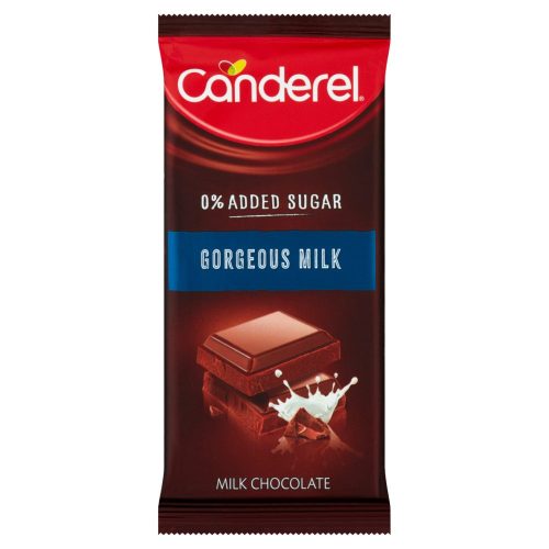 Canderel táblás tejcsokoládé - 100g