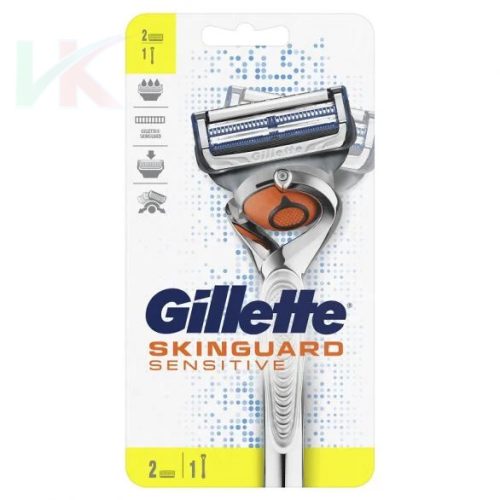 Gillette készülék+2 db borotvabetét Skin