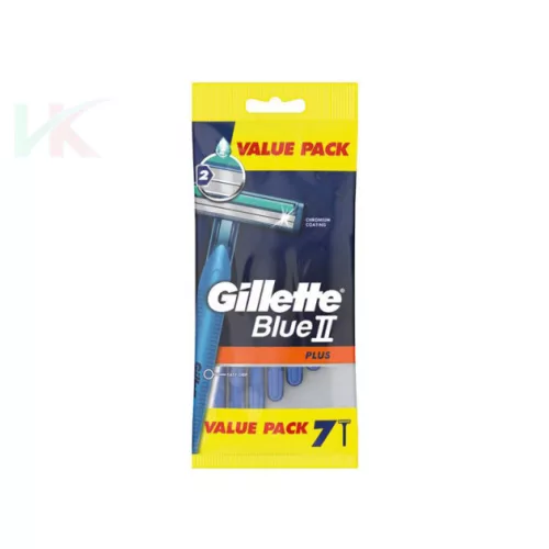 Gillette Blue II 2 pengés férfi eldobható borotva – 7 db