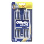 Gillette Blue3 Hybrid készülék + 9db