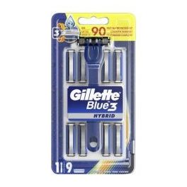 Gillette Blue3 Hybrid készülék + 9db