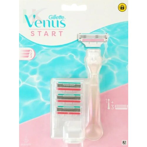 Gillette Venus készülék+3 db borotvabetét női