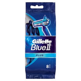 Gillette Blue II Plus férfi borotva 8db