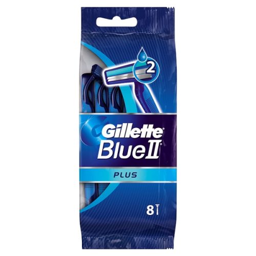 Gillette Blue II Plus férfi borotva 8db