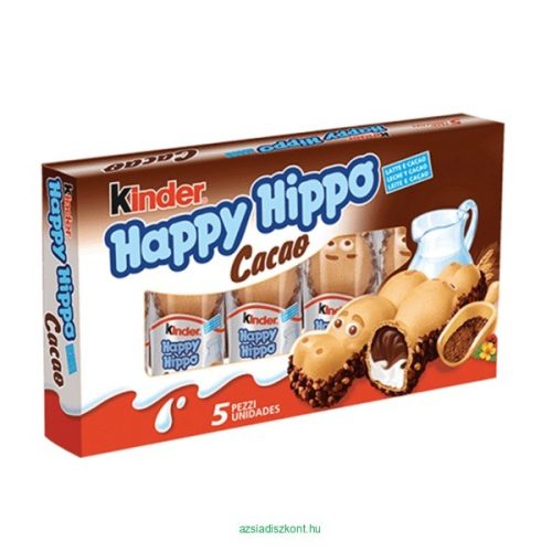 Kinder Happy Hippo 103,5 g 5 db kakaós