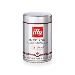 illy, szemes sötét pörkölésű kávé, 250 gr