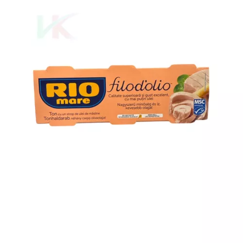 Rio Mare Tonhal olívaolajban – 3×65 g