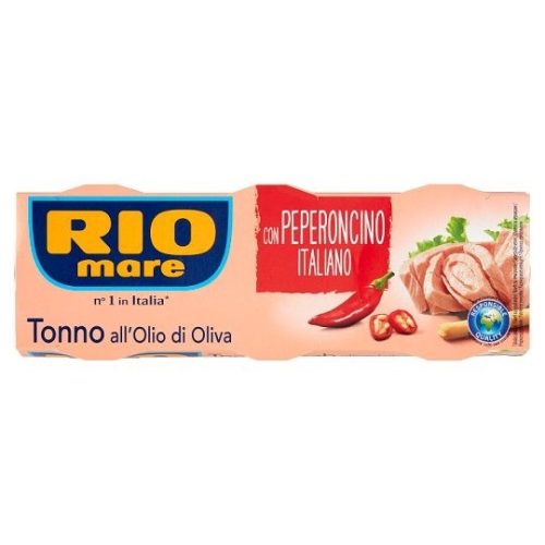 Rio Mare tonhaldarab olívaolajban chili paprikával 3 x 80 g