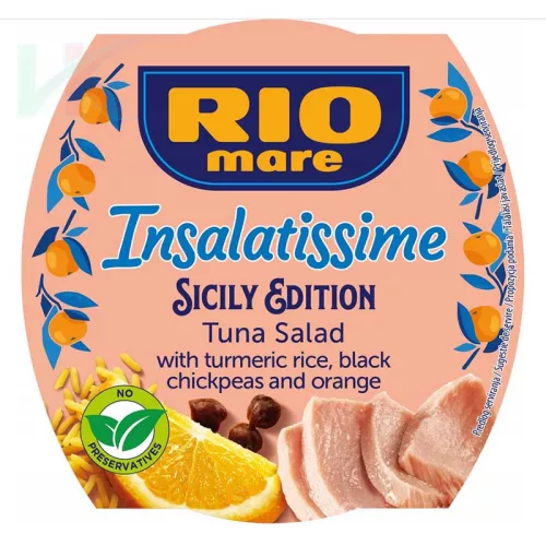 Rio Mare Insalatissime Sicily Edition Tonhal Saláta 160 g