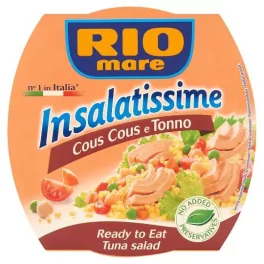   Rio Mare Zöldséges készétel kuszkusszal és tonhallal, 160 g