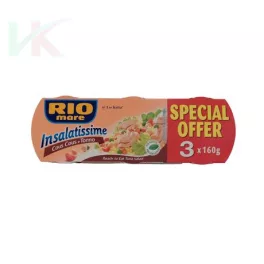 Rio mare tonhalsaláta kuszkusz 3x160g