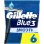 Gillette Blue3 Smooth 3 pengés férfi eldobható borotva – 6 db