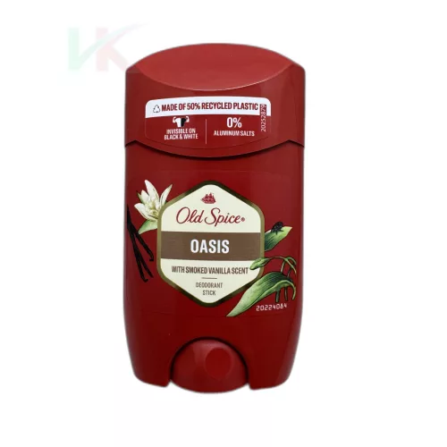 Old Spice Oasis férfi dezodor stift füstös vanília illattal – 50 ml