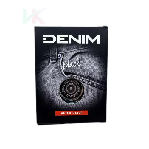 DENIM Black After Shave – borotválkozás utáni arcszesz 100ml