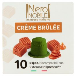   Nero Nobile Crème Brûlée crème brûlée ízű ital kapszula 10 x 6 g (60 g)