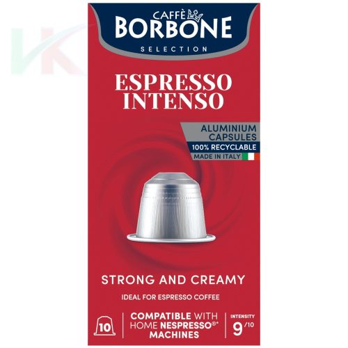 Kapszulás kávé, espresso, 100% Robusta Caffé Borbone 50g