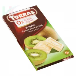 Torras hozzáadott cukor nélkül kiwis fehércsokis 75g