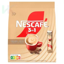   NESCAFÉ 3in1 Creamy Latte instant kávéital 10×15 g – 150 g