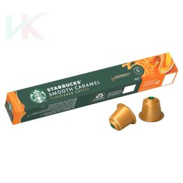   Starbucks by Nespresso Smooth Caramel karamellízű őrölt pörkölt kávé 10 kapszula 51 g