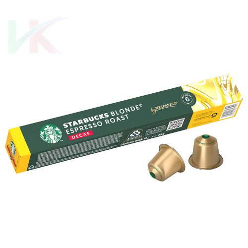 Starbucks nesp blonde espres decaf kapszula 55g 10db