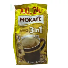 MOKATE 3in1 Latte instant kávéital 24×15 g – 391 g