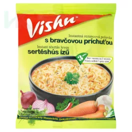 Vishu sertéshús ízű instant tésztás leves 60g