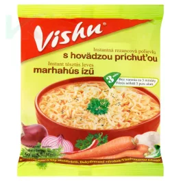 Vishu marhahús ízű instant tésztás leves 60g