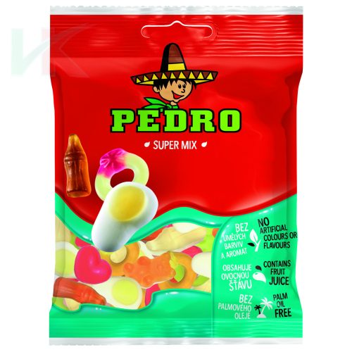 Pedro super gumicukor mix 80g