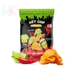 HOT CHIP Chili és lime ízű chips 80g