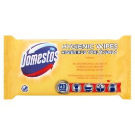 DOMESTOS Lemon higiénikus törlőkendő 60 db