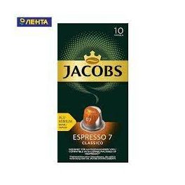   Jacobs Espresso 7 Classico őrölt-pörkölt kávé kapszulában 10 db 52 g