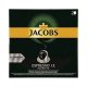 Jacobs Espresso 12 Ristretto őrölt-pörkölt kávé kapszulában 20 db 104 g