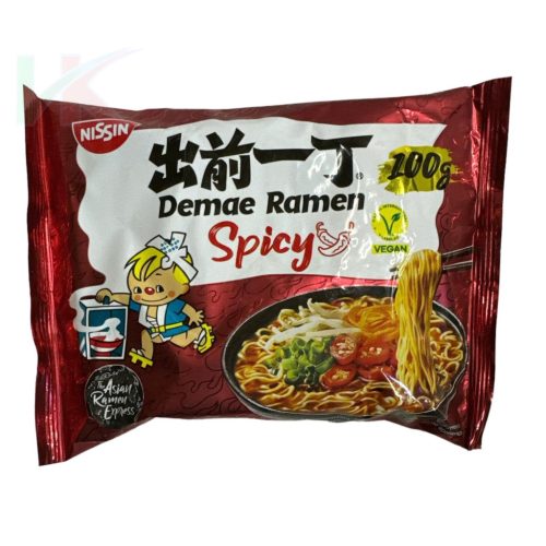 Nissin Demae Ramen Csípős Ízesítésű 100g