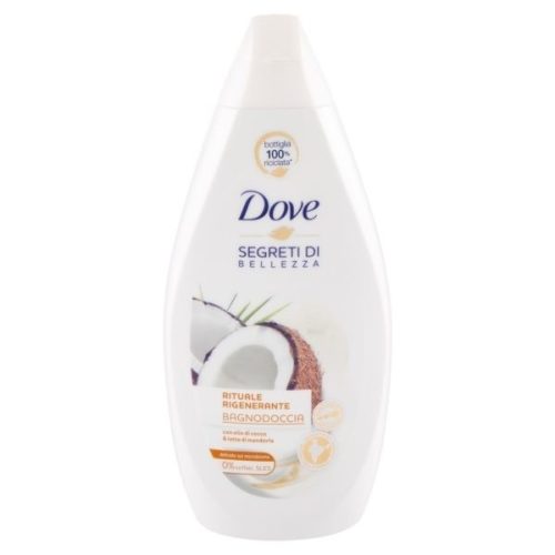 Dove Beauty Secret tusfürdő kókuszolajjal és mandulatejjel 450 ml