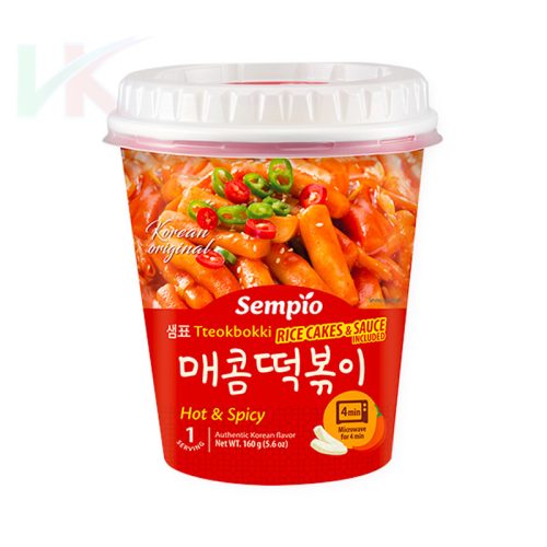 Sempio Tteokbokki csípős és fűszeres 160g