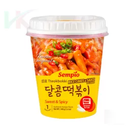 Sempio Tteokbokki csípős és édes 160g