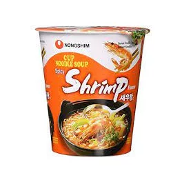   Nongshim shrimp rák ízesítésű instant tésztás leves 68g
